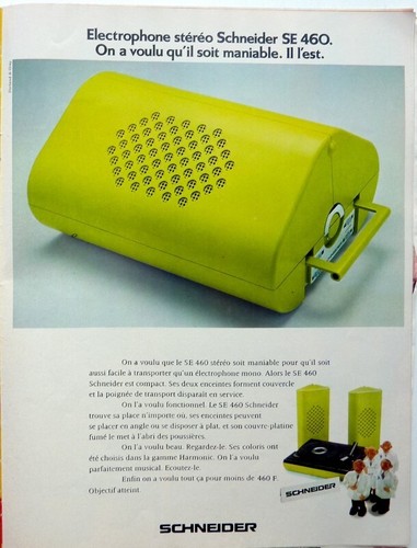 Electrophone scheider tourne - electrophone,