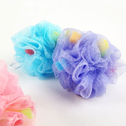 8pcs éponge boule bain - boule, de