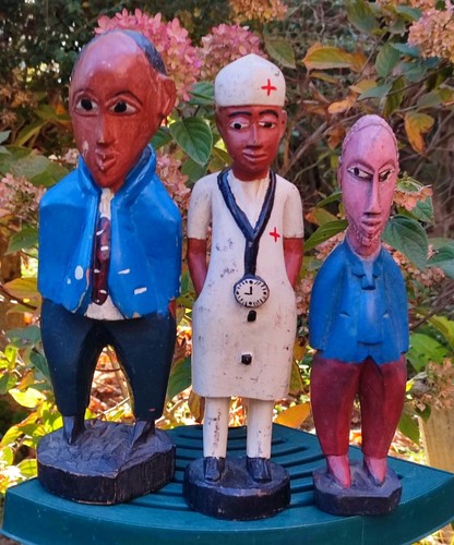 Anciennes statues bois - 3,
