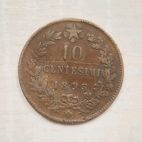 Pièce centesimi 1893 - pièce,