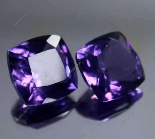 Paire pierres précieuses - de,