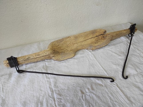 Ancien joug homme bois - ancien, en