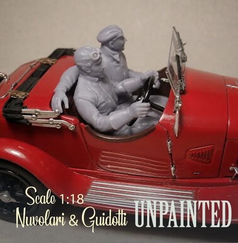 Cmc figurines nuvolari - 1/18,