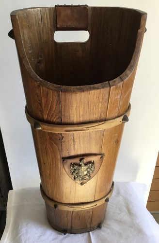 Ancien porte parapluie bois - ancien,