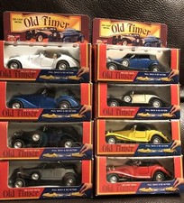 Old Timer Die Cast Metal Cars-