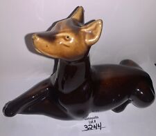 Royal Bavaria Doberman Pinscher Porcelain Ceramic Dog Figurine Vintage