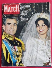 MATCH N°560 du 2 Janvier 1960 FARAH DIBA SHAH Mariage PIAF MORGAN Frères du Pape