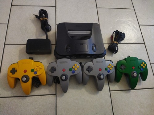 Console nintendo avec 4 - nintendo, 64