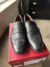 Salvatore Ferragamo Mens Naxos Loafer Shoes Size 9.5