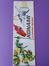 KONAMI La Passion Des Jeux / CATALOGUE OFFICIEL Nintendo NES / PLV Magazine TBE