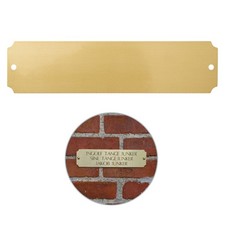 Plaque Pour Cheval Avec