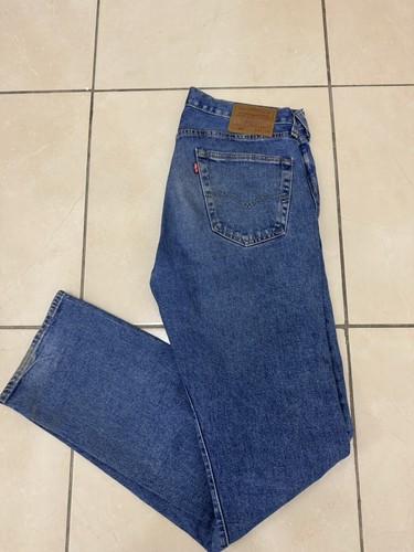 Jean levis 501 bleu - bleu, taille
