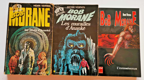 Lot bob morane marabout - 3, 1974