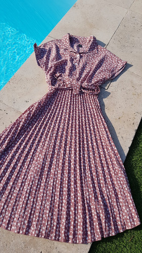 Robe longue fleurie romantique
