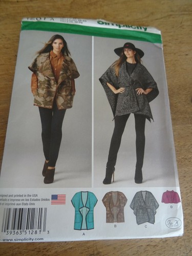 1281 patron simplicity veste - patron,