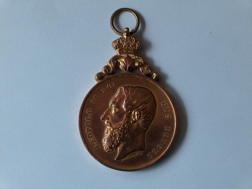 Medaille leopold roi - ii, des