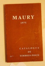 Catalogue Maury 1975  timbres