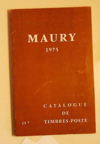 Catalogue maury 1975 timbres - maury,