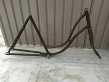 VINTAGE SWAN NECK FRAME °° WONDER °° Early 900s ANTIQUE BICYCLE ERA 