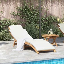 Transat de jardin avec coussin
