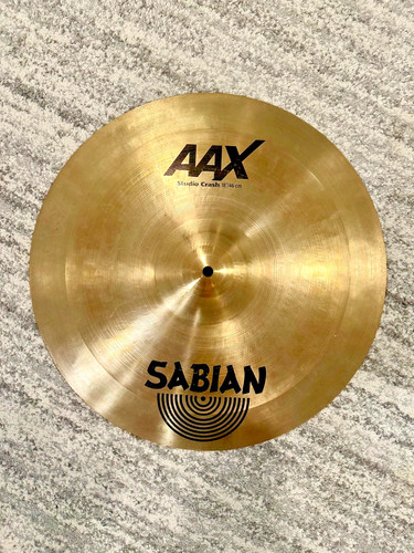 Sabian aax studio crash - 18",