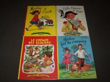 1956-1960 COLLECTION FARANDOLE - CASTERMAN FRENCH BOOK LOT OF 4 - KD 4770