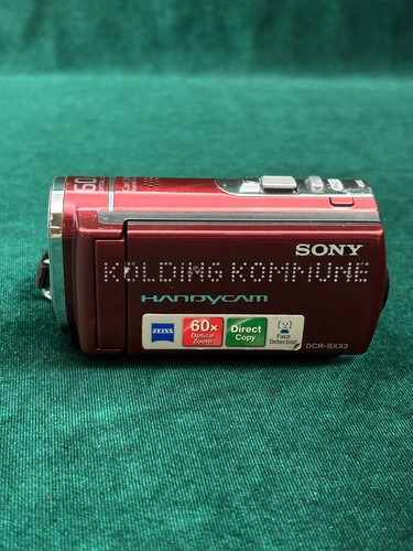 Sony handycam dcr sx33e - sony,