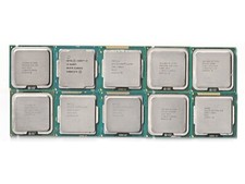 Lot 10 intel  CPU  ( Celeron, Pentium, Dual Core, I3, I5, Xeon ) for collection
