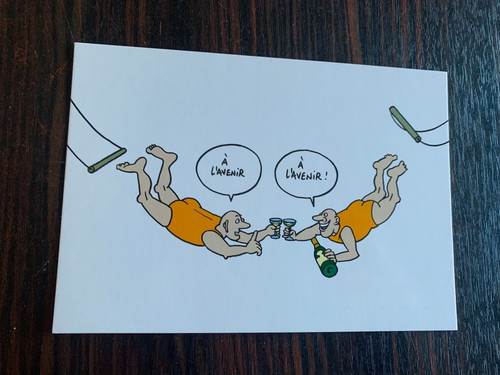 Carte postale bon baisers - carte,