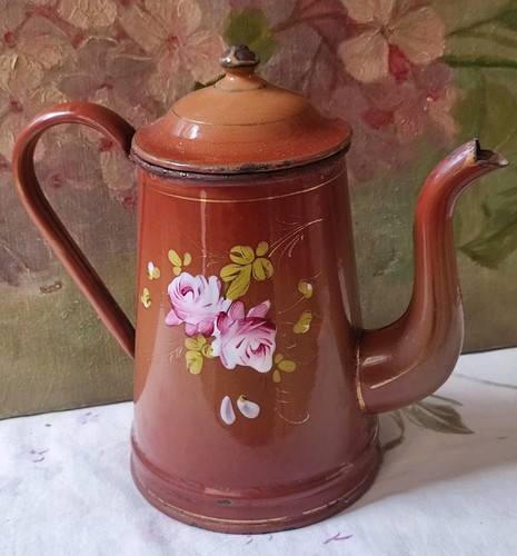 Ancienne cafetière tôle - cafetiÈre,