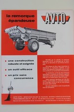 prospectus remorque épandeuse