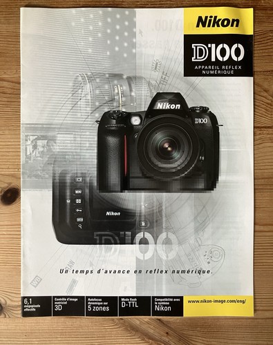 Nikon d100 brochure - d100,