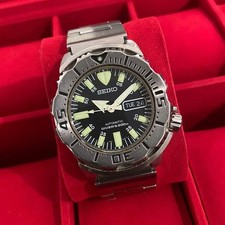 RARE SEIKO Monster SKX779 Gen 1 Automatic Watch Men Day Date Vintage Japan Made