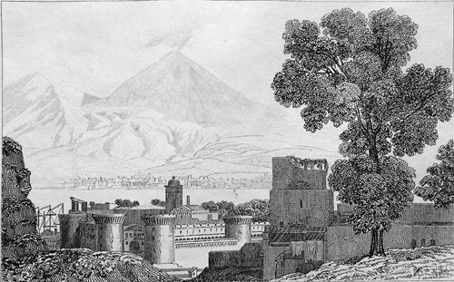 Italie vésuve vu du - vÉsuve,