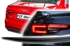 Slim Spoiler Convient pour Audi A4 Quattro (Noir), Hottes Garde-Boue