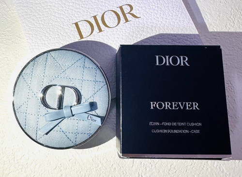 Dior forever cushion case blue - cushion,