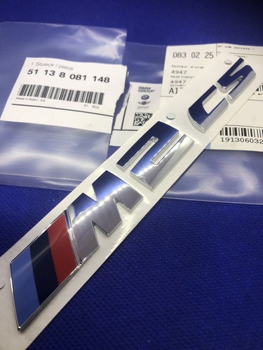 Logo bmw chrome type - m2,