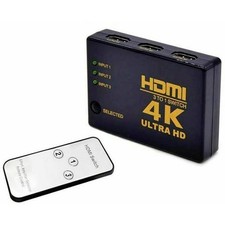 Marmitek 4260135961751 3-Port HDMI Switch With Remote Control, Ready to Re