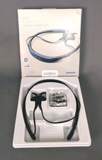 Samsung Level U Wireless Headphones Blue Black Saphire Tested Great Condition 