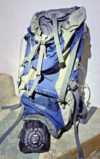 Deuter ACT Lite 65+10L Midnight Silver Blue Backpack w/ Gregory Rain Cover