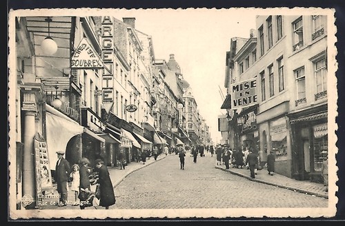Cpa charleroi rue la - cpa,