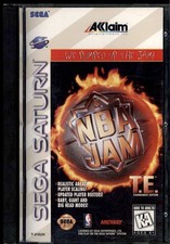 NBA Jam Sega Saturn 1995 Video Game - Complete Tested Working CIB