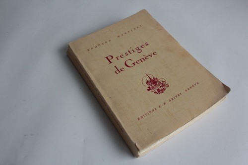 Livre prestiges genève - livre,