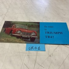 Triumph TR4 automobile ancien