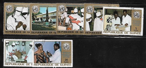 Guinée 1973 yvert 504 - yvert, 504/10