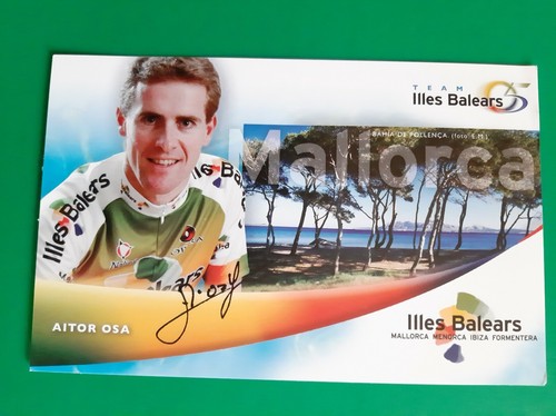 Cyclisme carte cycliste aitor - cyclisme,