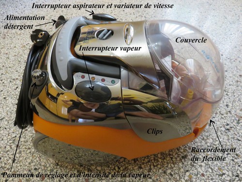 Aspirateur vapeur centrale - +,