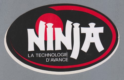 Autocollant sticker ninja - autocollant,