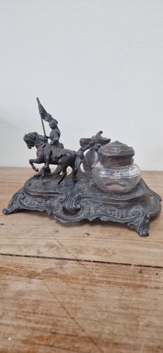 Ancien encrier régule xixe - ancien,