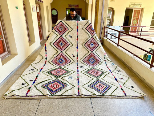Tapis laine berbère - tapis, en
